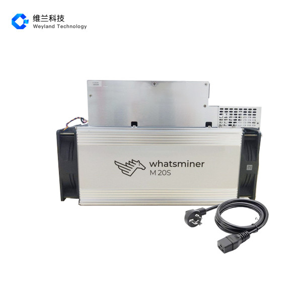 M20S 62T Whatsminer Bitcoin Miner , 48W/T BTC Asic Mining Machine
